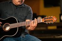 Ortega Family Series R221SNBK klassieke gitaar zwart met gigbag - thumbnail