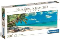 Clementoni panoramapuzzel schommelen bij de oceaan, 1000st. - thumbnail