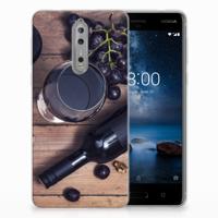Nokia 8 Siliconen Case Wijn - thumbnail