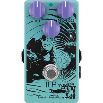 Tsakalis AudioWorks Tilay Tape Style and Analog-voiced Delay effectpedaal