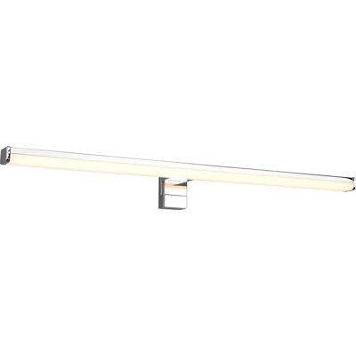 LED Spiegelverlichting Chroom - 11W - IP44 Spatwaterdicht - Warm Wit 3000K