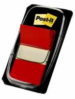 Post-it index standaard, ft 24,4 x 43,2 mm, houder met 50 tabs, rood - thumbnail