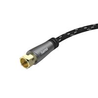 Hama SAT-aansluitkabel F-stekker - F-stekker Metaal Verguld 1,5 M 120 DB - thumbnail