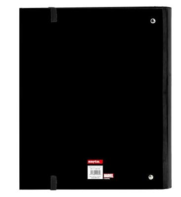 Ringmap Marvel Zwart (27 x 32 x 3.5 cm)