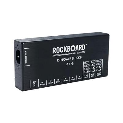RockBoard ISO Power Block V9 IEC multi-voeding voor effectpedalen