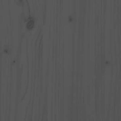 Hoofdbord 206x4x100 cm massief grenenhout grijs - thumbnail