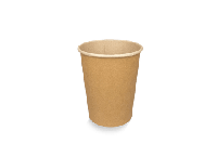 Kartonnen koffiebeker 230cc 8oz Kraft - thumbnail
