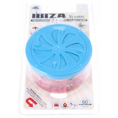 Ibiza Scents luchtverfrisser blikje Bubble Gum blauw blister Ibiza Scents luchtverfrisser blikje Bubble Gum blauw blister
