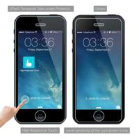 JETech Schermbeschermer Compatibel met iPhone SE (Editie 2016), iPhone 5s, iPhone 5 en iPhone 5c, Gehard Glas Screen Protector, 2 Stuks - thumbnail