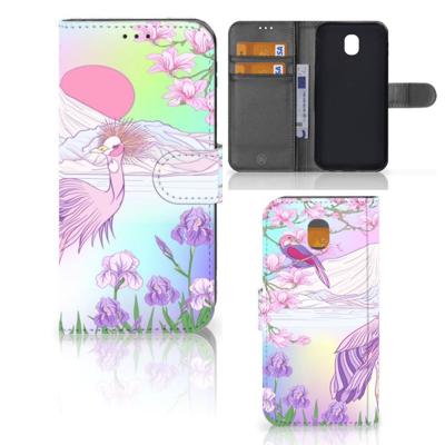 Samsung Galaxy J5 2017 | Telefoonhoesje | Met pasjeshouder | Bird