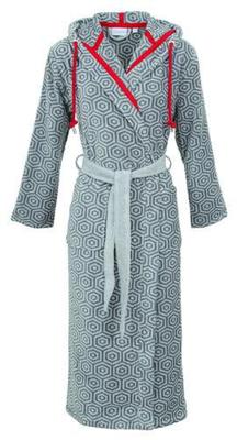 Carl Ross Carl Ross dames badjas 601300 silver/basalt 36/38