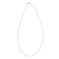 Stalen Halsketting met Karabijnslotje Goudkleurig (60 cm / 1 mm) - thumbnail