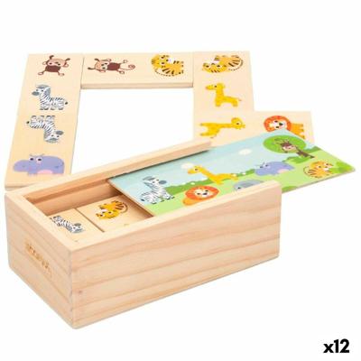 Domino Woomax dieren (12 Stuks) Domino Woomax dieren (12 Stuks)