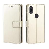 Retro Crazy Horse textuur horizontale Flip lederen case voor Xiaomi Redmi 7 met houder & kaartsleuven & fotolijstjes (goud) - thumbnail