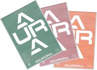 Aurora schrijfblok A4 70 g geruit 5x5, 100 vel - thumbnail