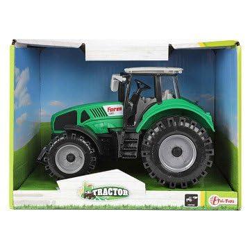 Toi-Toys Tractor met frictie groen, 19cm