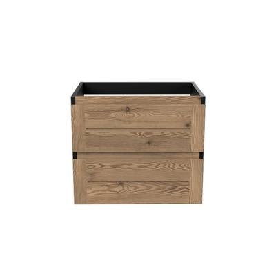 Onderkast Arcqua Nature 60 cm Eiken Mat Zwart Onderkast Arcqua Nature 60 cm Eiken Mat Zwart