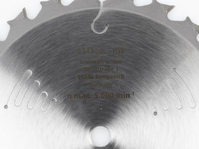 Wolfcraft Handcirkelzaagblad | Voor accu-handcirkelzagen | HM | Ø184 x 20/16mm | 1 stuk - 6346000