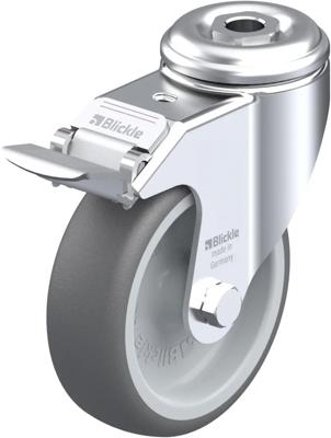 Blickle LKRA-PATH 101G-FI Zwenkwiel met rem Wieldiameter: 100 mm Draagvermogen (max.): 120 kg 1 stuk(s) Blickle LKRA-PATH 101G-FI Zwenkwiel met rem Wieldiameter: 100 mm Draagvermogen (max.): 120 kg 1 stuk(s)