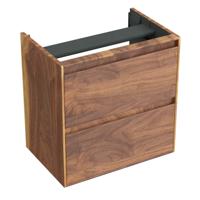 Onderkast Forzalaqua Reno 59.5x39.5x60 cm 2 La Softclose Noten Pure Walnut Forzalaqua - thumbnail