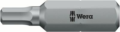 Wera 840/2 Z Zeskant Bits, Hex-Plus, 6.0 mm x 30 mm - 1 stuk(s) - 05057520001 Wera 840/2 Z Zeskant Bits, Hex-Plus, 6.0 mm x 30 mm - 1 stuk(s) - 05057520001