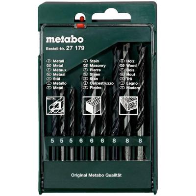 Metabo 627179000 Metaal-spiraalboorset 9-delig 1 stuk(s) Metabo 627179000 Metaal-spiraalboorset 9-delig 1 stuk(s)