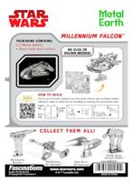 Metal Earth Star Wars Millenium Falcon Metalen bouwpakket - thumbnail