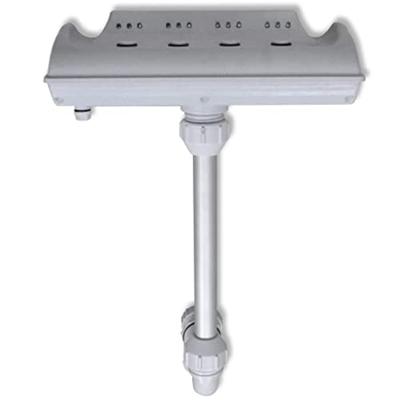 VidaXL Zwembad waterval fontein met led