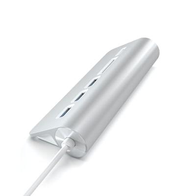 SATECHI Aluminium USB 3.0 Hub & Kaartlezer