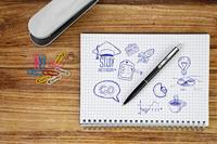 Pen Schneider K15 Blauw Met clip Herlaadbaar (50 Stuks) - thumbnail