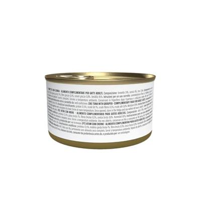 SCHESIR Tuna with grouper in jelly - nat kattenvoer - 70g