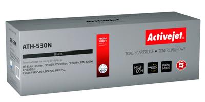 Activejet tonercartridge ATH-530N (vervanging HP 304A CC530A, Canon CRG-718B; Supreme; 3800 pagina's; zwart)