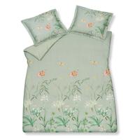 Vandyck flower garden smoke green Dekbedovertrek - thumbnail