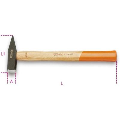 Beta Bankhamer tools met houten steel 1370/500