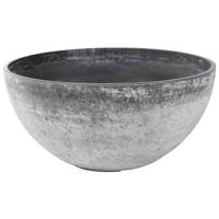 Ter Steege Plantenpot - betongrijs - kunststof-steenpoeder - 25x 12 cm - thumbnail