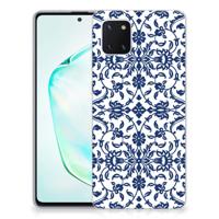Samsung Galaxy Note 10 Lite | TPU Case | Flower Blue - thumbnail
