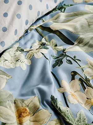 Essenza Essenza Rosalee Dekbedovertrek Iceblue 200x200x220