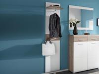 Kapstok MACAO eik nelson/wit - thumbnail