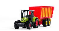 Siku 1650 claas tractor met silagewagen 1:72 - thumbnail