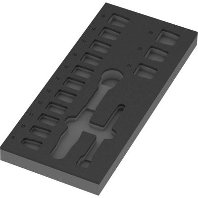 Wera 9824 Schuimrubberen Inzetstukken | Zonder gereedschap - 05137324001