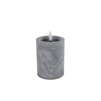 Kaars led ivar 1-pit h12,5 cm beton Van Manen - Van manen - thumbnail