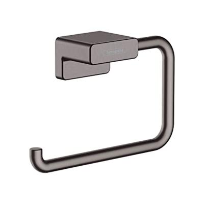 Handdoekring AddStoris HansGrohe Geborsteld Zwart Chroom Handdoekring AddStoris HansGrohe Geborsteld Zwart Chroom