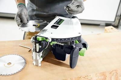 Festool TS 60 KEBQ-Plus-FS 100Y Limited Edition invalzaag in systainer met FS 1400/2 BL geleiderail - 578221 - thumbnail
