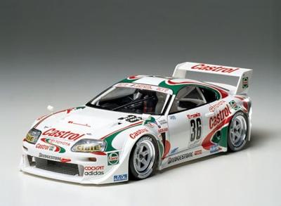 Tamiya 300024163 Castrol Toyota Tom´s Supra GT Auto (bouwpakket) 1:24