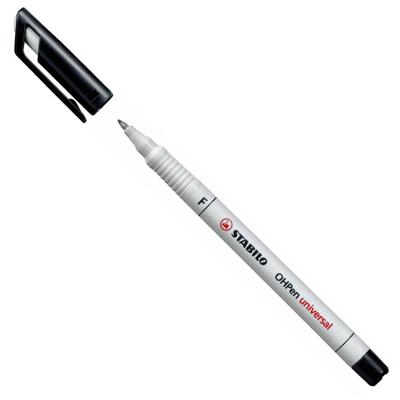 STABILO ohpen universal - non permanent marker - zwart