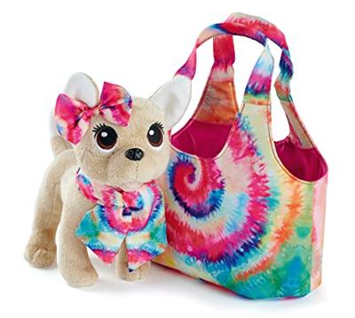 Simba Chi chi love puppy knuffel in tas batik style Simba Chi chi love puppy knuffel in tas batik style