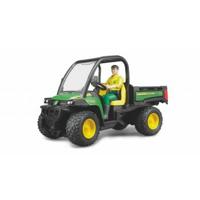 Bruder John Deere Gator 855D met chauffeur - thumbnail