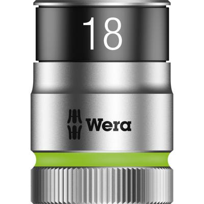 Wera 8790 HMC HF Zyklop Hand- en Machinedop met 1/2" Aandrijving met Vasthoudfunctie , 18.0 mm - 1 stuk(s) - 05003738001