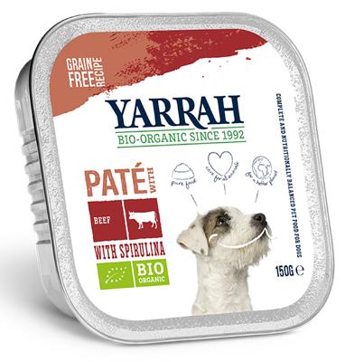 Hondenvoer pate met rund en kip bio