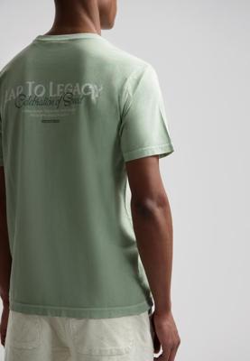 Dstrezzed Nickolas Tee 203054-ss26 Print T-shirts 564 Green Shadow